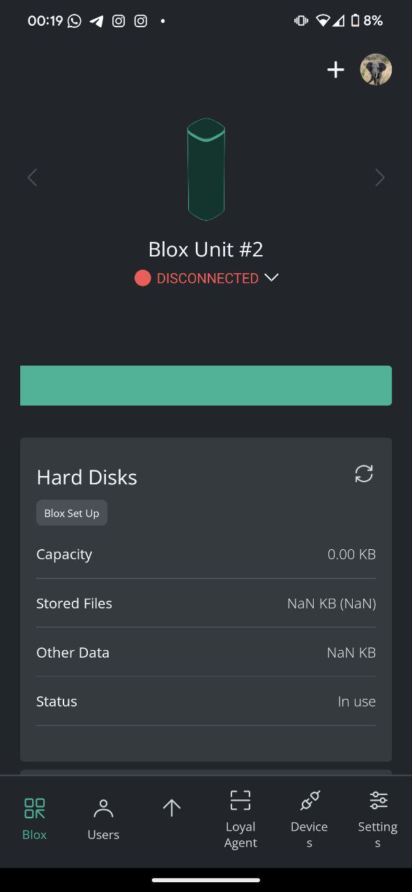Blox Disconnected Status